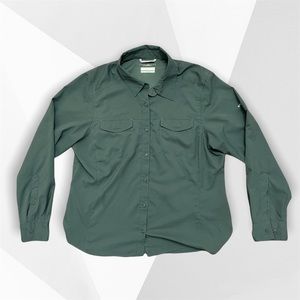 Columbia Omnishade shirt, XL green